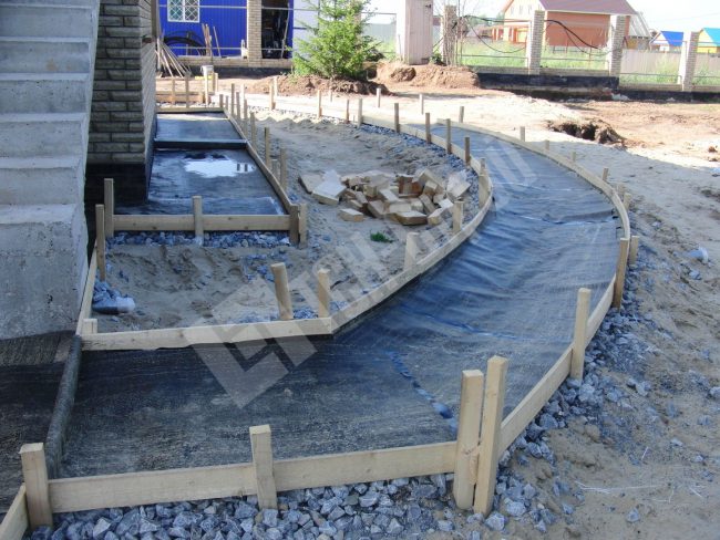 Смонтированный гидроизоляционный слой. Компания «ТСН-Строй»