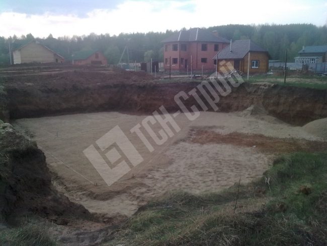 Устройство песчанного основания. Компания «ТСН-Строй»