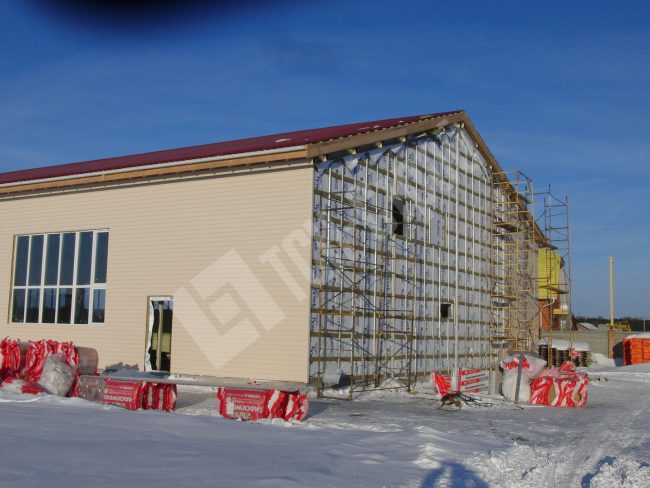 Каркас для монтажа металлосайдинга. Компания «ТСН-Строй»