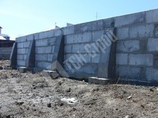 Подпорные стены из ФБС