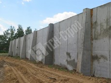 Подпорные стены из монолита