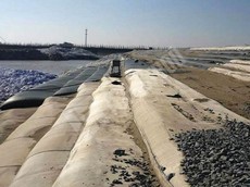 Укрепление геотекстилем