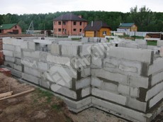 Фундаменты из блоков ФБС